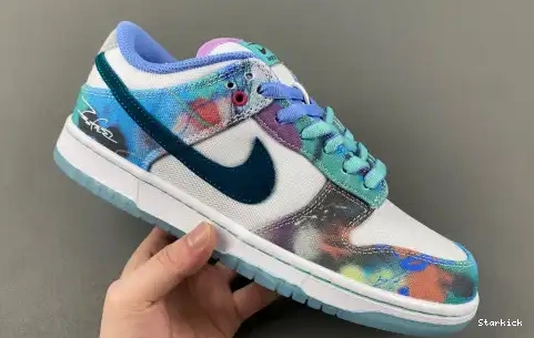 Aqua Bleached Nike Dunk Futura Laboratories SB Low 0617